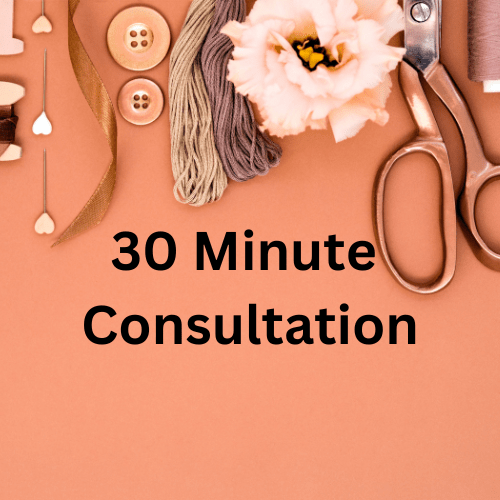 30 Minute Consultation kids 12 and UNDER - Shala Customs